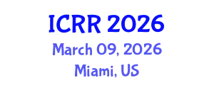 International Conference on Radiography and Radiotherapy (ICRR) March 09, 2026 - Miami, United States