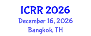 International Conference on Radiography and Radiotherapy (ICRR) December 16, 2026 - Bangkok, Thailand