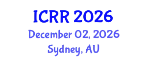 International Conference on Radiography and Radiotherapy (ICRR) December 02, 2026 - Sydney, Australia