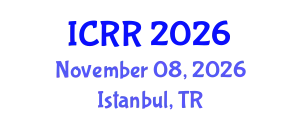 International Conference on Radiography and Radiotherapy (ICRR) November 08, 2026 - Istanbul, Turkey