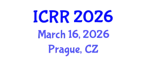 International Conference on Radiography and Radiotherapy (ICRR) March 16, 2026 - Prague, Czechia