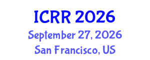 International Conference on Radiography and Radiotherapy (ICRR) September 27, 2026 - San Francisco, United States