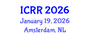International Conference on Radiography and Radiotherapy (ICRR) January 19, 2026 - Amsterdam, Netherlands