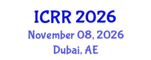 International Conference on Radiography and Radiotherapy (ICRR) November 08, 2026 - Dubai, United Arab Emirates