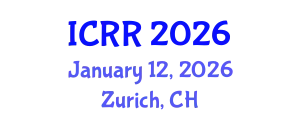 International Conference on Radiography and Radiotherapy (ICRR) January 12, 2026 - Zurich, Switzerland