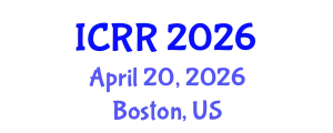 International Conference on Radiography and Radiotherapy (ICRR) April 20, 2026 - Boston, United States