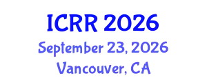 International Conference on Radiography and Radiotherapy (ICRR) September 23, 2026 - Vancouver, Canada