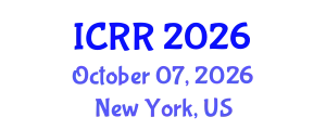 International Conference on Radiography and Radiotherapy (ICRR) October 07, 2026 - New York, United States
