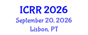 International Conference on Radiography and Radiotherapy (ICRR) September 20, 2026 - Lisbon, Portugal