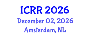 International Conference on Radiography and Radiotherapy (ICRR) December 02, 2026 - Amsterdam, Netherlands