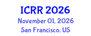International Conference on Radiography and Radiotherapy (ICRR) November 01, 2026 - San Francisco, United States
