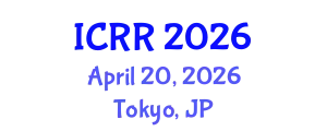International Conference on Radiography and Radiotherapy (ICRR) April 20, 2026 - Tokyo, Japan