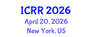 International Conference on Radiography and Radiotherapy (ICRR) April 20, 2026 - New York, United States