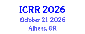 International Conference on Radiography and Radiotherapy (ICRR) October 21, 2026 - Athens, Greece