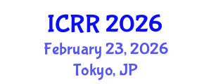International Conference on Radiography and Radiotherapy (ICRR) February 23, 2026 - Tokyo, Japan