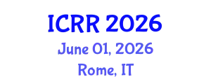 International Conference on Radiography and Radiotherapy (ICRR) June 01, 2026 - Rome, Italy