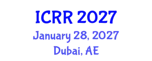 International Conference on Radiography and Radiotherapy (ICRR) January 28, 2027 - Dubai, United Arab Emirates
