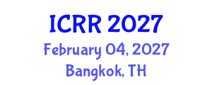 International Conference on Radiography and Radiotherapy (ICRR) February 04, 2027 - Bangkok, Thailand