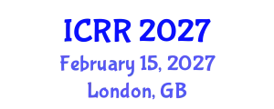 International Conference on Radiography and Radiotherapy (ICRR) February 15, 2027 - London, United Kingdom