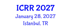International Conference on Radiography and Radiotherapy (ICRR) January 28, 2027 - Istanbul, Turkey