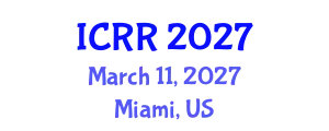 International Conference on Radiography and Radiotherapy (ICRR) March 11, 2027 - Miami, United States