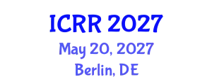 International Conference on Radiography and Radiotherapy (ICRR) May 20, 2027 - Berlin, Germany