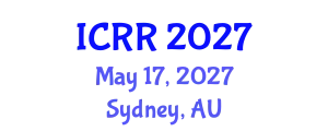 International Conference on Radiography and Radiotherapy (ICRR) May 17, 2027 - Sydney, Australia