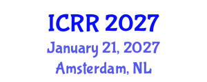 International Conference on Radiography and Radiotherapy (ICRR) January 21, 2027 - Amsterdam, Netherlands
