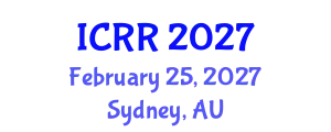 International Conference on Radiography and Radiotherapy (ICRR) February 25, 2027 - Sydney, Australia