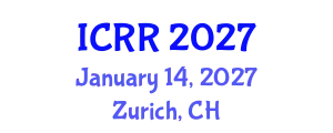 International Conference on Radiography and Radiotherapy (ICRR) January 14, 2027 - Zurich, Switzerland