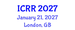 International Conference on Radiography and Radiotherapy (ICRR) January 21, 2027 - London, United Kingdom