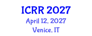 International Conference on Radiography and Radiotherapy (ICRR) April 12, 2027 - Venice, Italy