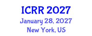 International Conference on Radiography and Radiotherapy (ICRR) January 28, 2027 - New York, United States
