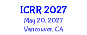 International Conference on Radiography and Radiotherapy (ICRR) May 20, 2027 - Vancouver, Canada