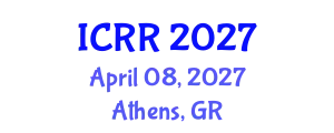International Conference on Radiography and Radiotherapy (ICRR) April 08, 2027 - Athens, Greece