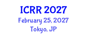 International Conference on Radiography and Radiotherapy (ICRR) February 25, 2027 - Tokyo, Japan