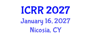 International Conference on Radiography and Radiotherapy (ICRR) January 16, 2027 - Nicosia, Cyprus