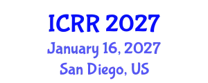 International Conference on Radiography and Radiotherapy (ICRR) January 16, 2027 - San Diego, United States
