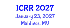 International Conference on Radiography and Radiotherapy (ICRR) January 23, 2027 - Maldives, Maldives
