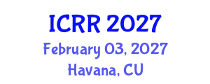 International Conference on Radiography and Radiotherapy (ICRR) February 03, 2027 - Havana, Cuba