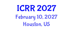 International Conference on Radiography and Radiotherapy (ICRR) February 10, 2027 - Houston, United States