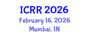 International Conference on Radiography and Radiotherapy (ICRR) February 16, 2026 - Mumbai, India