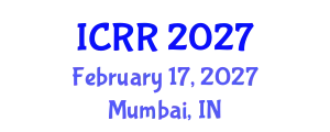 International Conference on Radiography and Radiotherapy (ICRR) February 17, 2027 - Mumbai, India