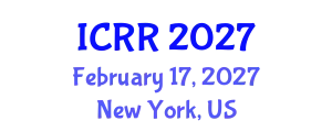 International Conference on Radiography and Radiotherapy (ICRR) February 17, 2027 - New York, United States