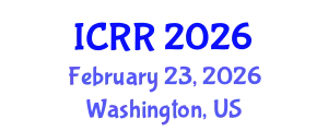 International Conference on Radiography and Radiotherapy (ICRR) February 23, 2026 - Washington, United States