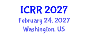International Conference on Radiography and Radiotherapy (ICRR) February 24, 2027 - Washington, United States