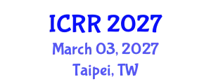 International Conference on Radiography and Radiotherapy (ICRR) March 03, 2027 - Taipei, Taiwan