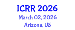 International Conference on Radiography and Radiotherapy (ICRR) March 02, 2026 - Arizona, United States