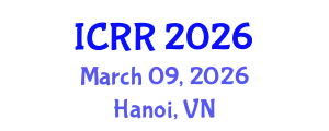 International Conference on Radiography and Radiotherapy (ICRR) March 09, 2026 - Hanoi, Vietnam
