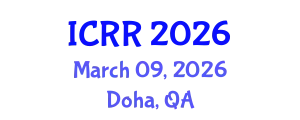 International Conference on Radiography and Radiotherapy (ICRR) March 09, 2026 - Doha, Qatar
